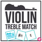 Violin Memory & Matching Card Game Violin string method book cover